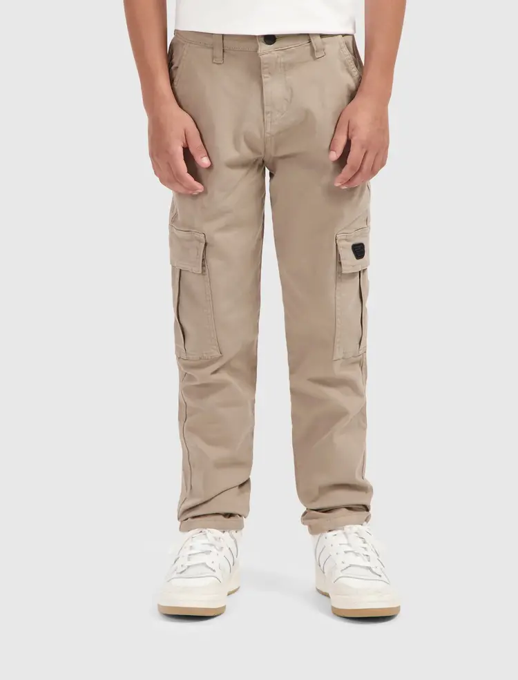 JUNIOR LOGO BADGE CARGO PANTS