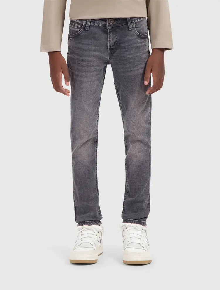 JUNIOR NOAH SLIM FIT JEANS DENIM MID GREY