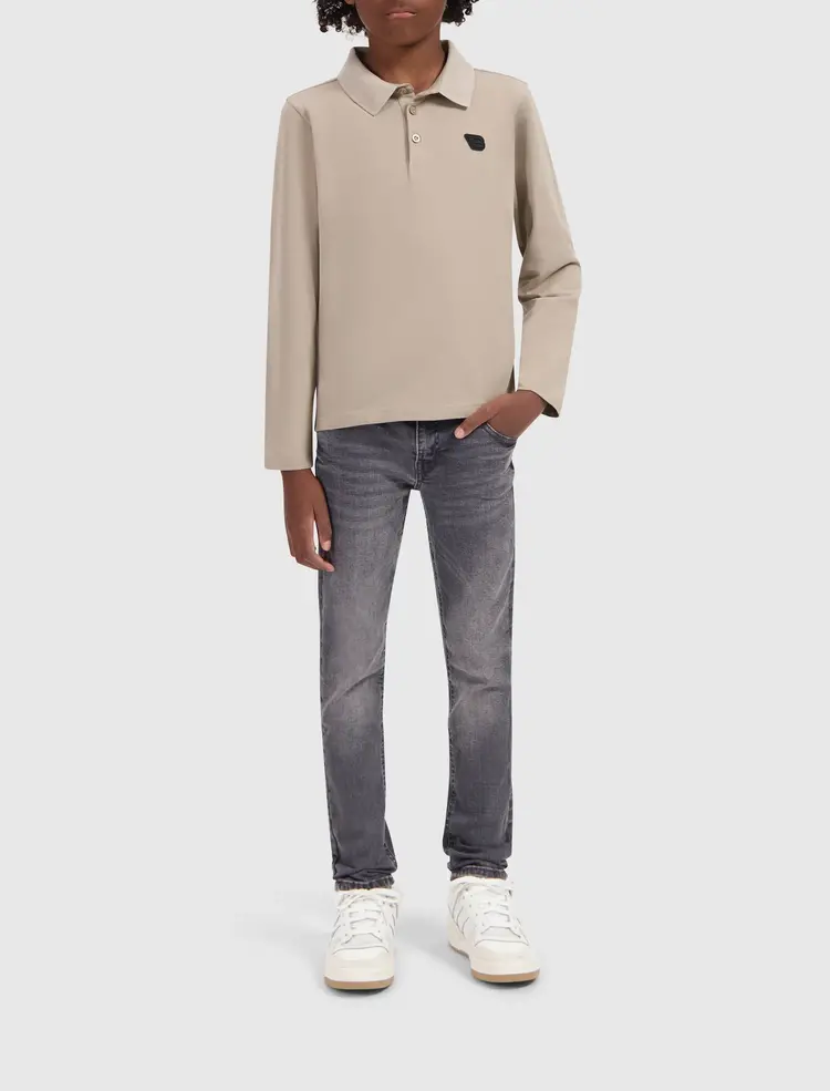 JUNIOR NOAH SLIM FIT JEANS DENIM MID GREY