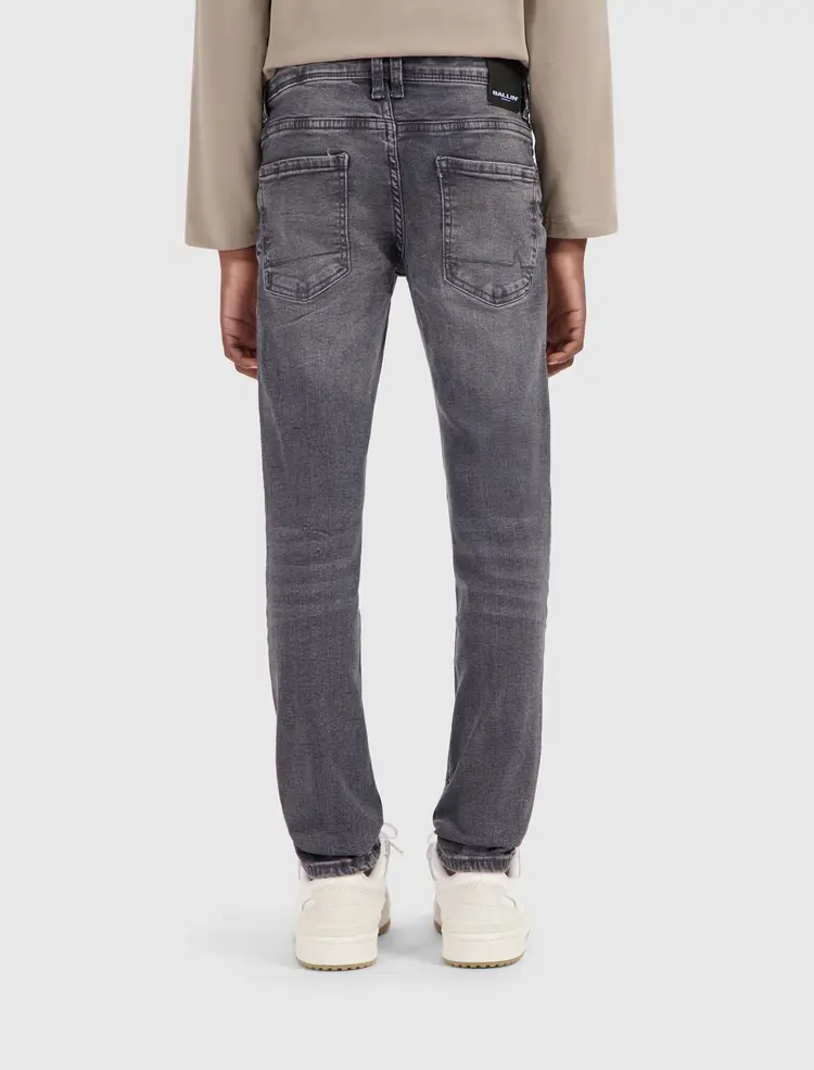 BALLIN AMSTERDAM JUNIOR NOAH SLIM FIT JEANS DENIM MID GREY
