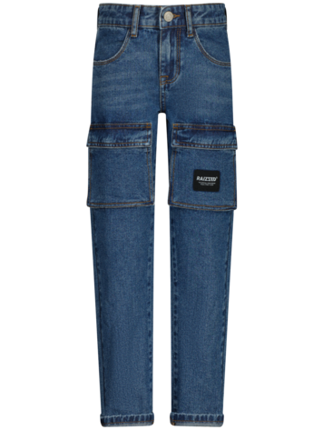 RAIZZED JONGENS CARGO JEANS DENVER VINTAGE BLUE