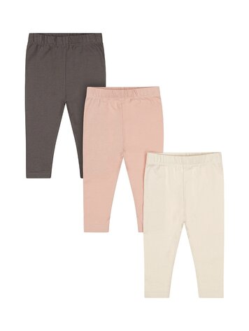 DIRKJE MEISJES BABY 3-PACK LEGGINGS