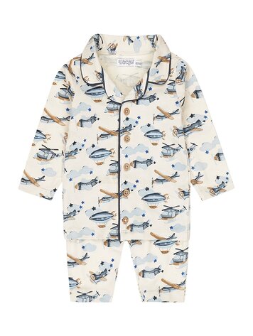DIRKJE JONGENS BABY PYJAMA VLIEGTUIGEN