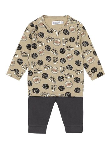 DIRKJE JONGENS PYJAMA BASKETBAL