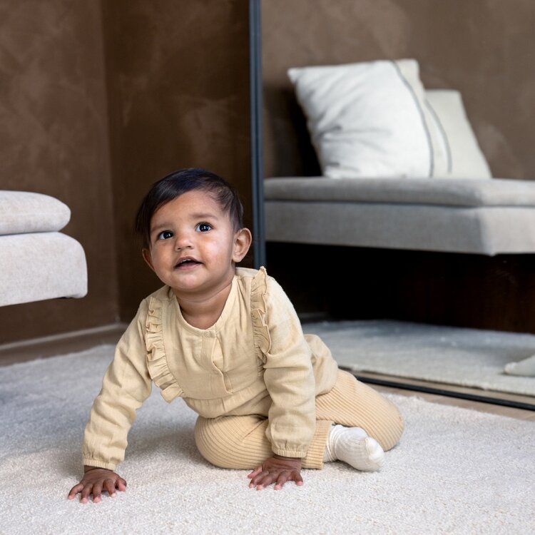 DIRKJE BABY MEISJES BROEKJE RIBSTOF