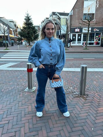 DAMES JEANS QUEEN HEARTS OMSLAG