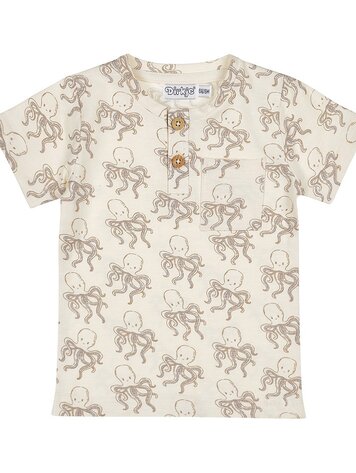 BABY JONGENS T-SHIRT OCTOPUS