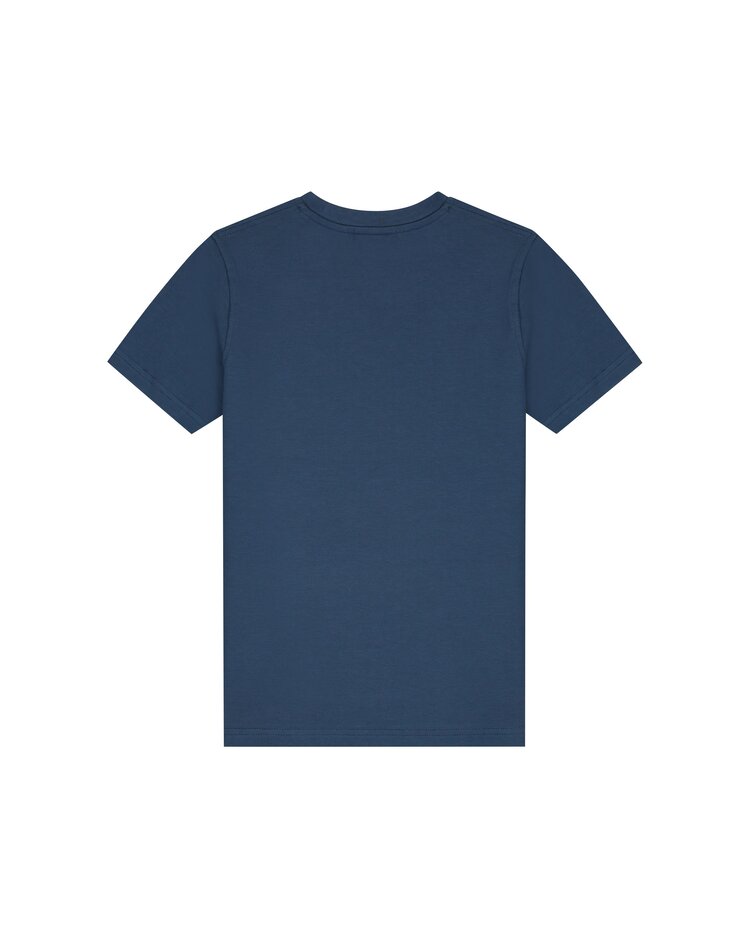MALELIONS MALELIONS  JONGENS JUNIOR T-SHIRT NYLON POCKET NAVY