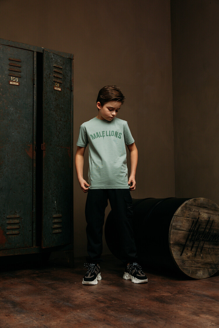 MALELIONS JONGENS T-SHIRT JUNIOR PAINT GREEN