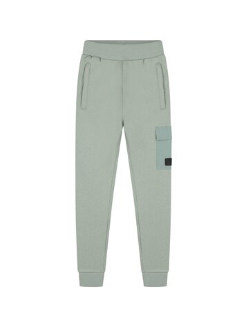 MALELIONS JONGENS SWEATPANTS JUNIOR NYLON POCKET GREEN