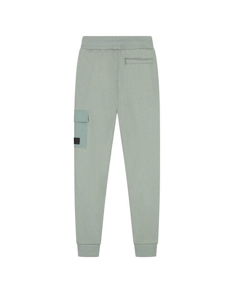 MALELIONS JONGENS SWEATPANTS JUNIOR NYLON POCKET GREEN