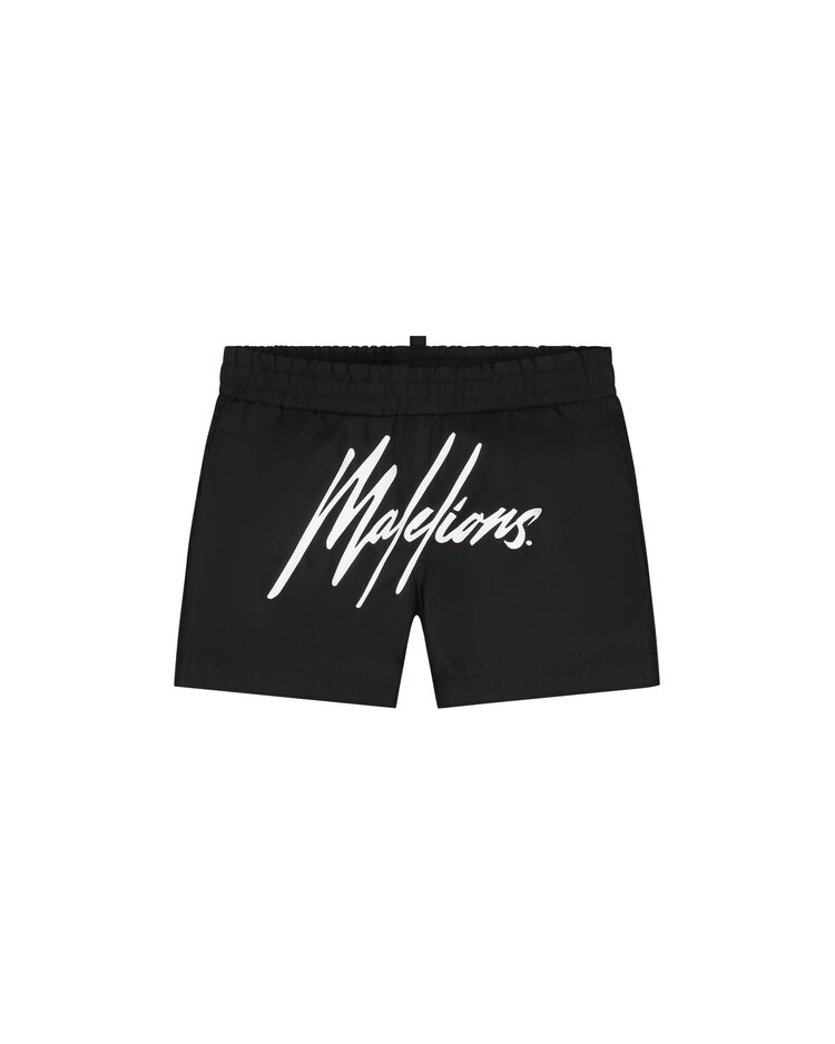MALELIONS BABY SIGNATURE ZWEMBROEK ZWART