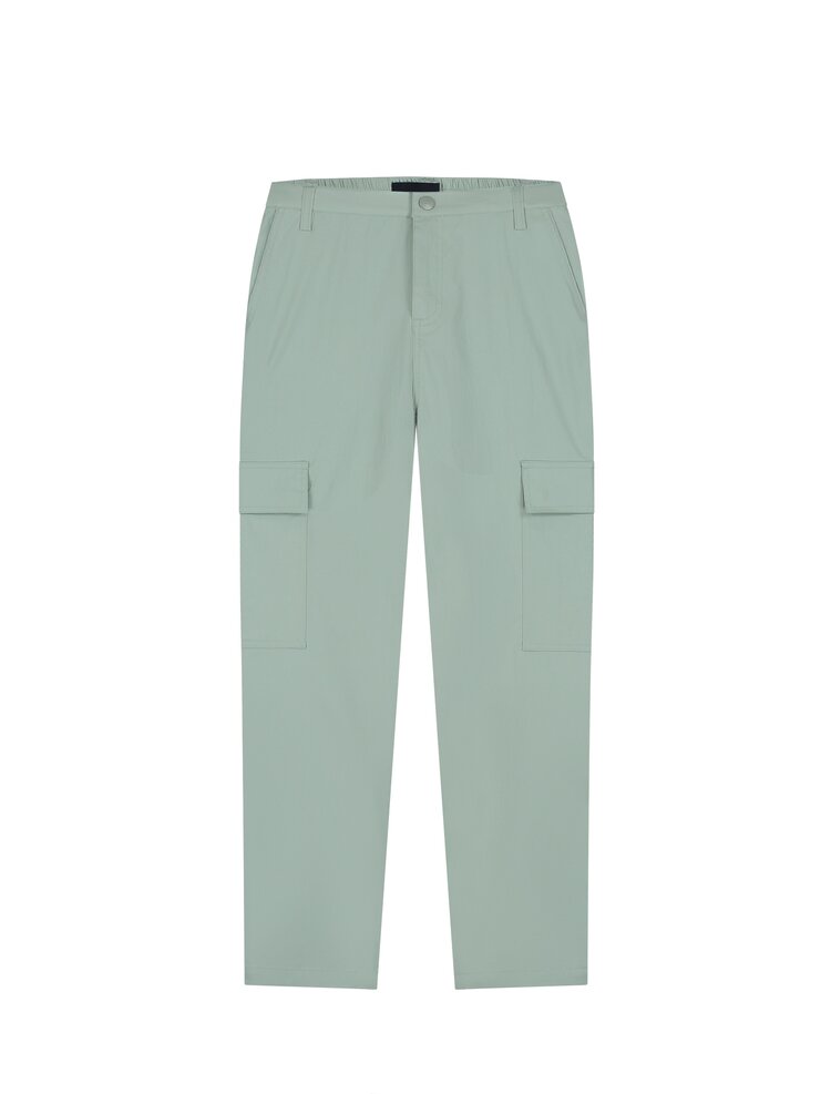 BALLIN JONGENS REGULAR FIT CARGO BROEK GROEN