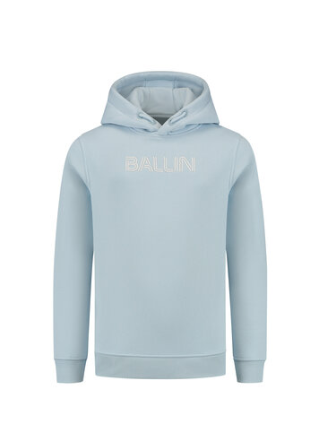 BALLIN JONGENS/MEISJES REGULAR FIT HOODIE LICHT BLAUW