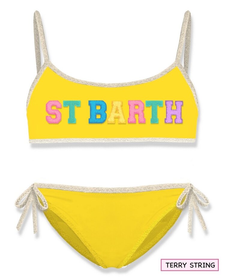SAINT BARTH MEISJES BIKINI JAIDEN STRING GEEL