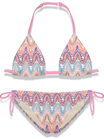 SAINT BARTH MEISJES BIKINI RACHEL TWIST PASTEL