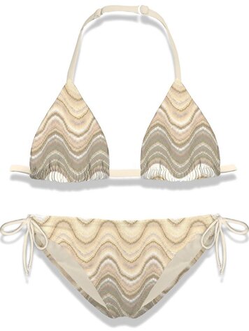 SAINT BARTH MEISJES BIKINI RACHEL SEA WAVE