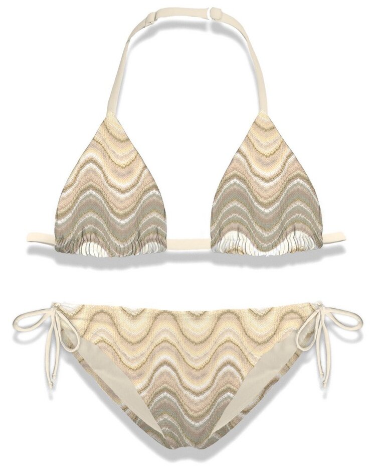 SAINT BARTH MEISJES BIKINI RACHEL SEA WAVE