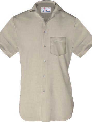 SAINT BARTH JONGENS LINEN 10H SHIRT