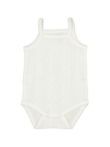MAYORAL BABY MEISJES ROMPER MET BANDJES WIT