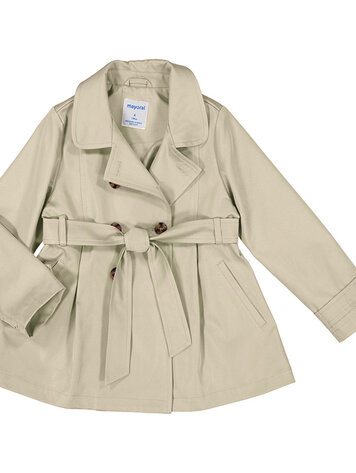 MAYORAL MEISJES JAS RAINCOAT ZAND