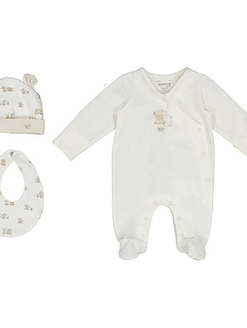 MAYORAL BABY DRIEDELIGE  GIFTSET UNISEX BOXPAK/MUTS/SLABBER
