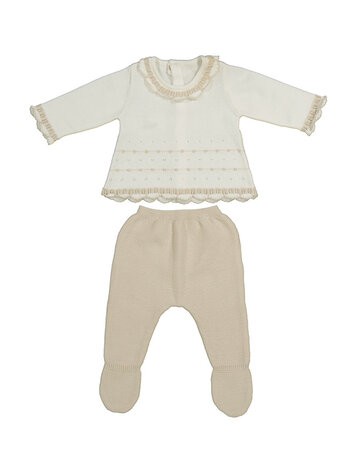 MAYORAL BABY MEISJES SET BEIGE