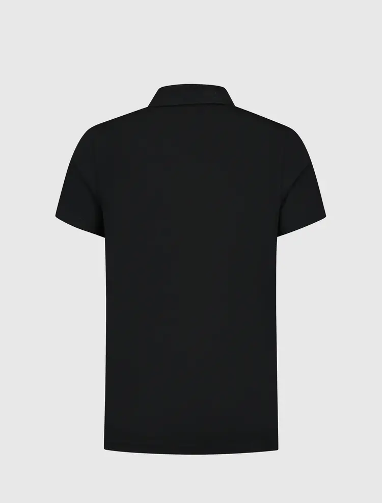 BALLIN JONGENS POLO SHIRT ZWART
