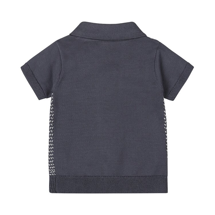 DIRKJE BABY JONGENS POLO BLAUW