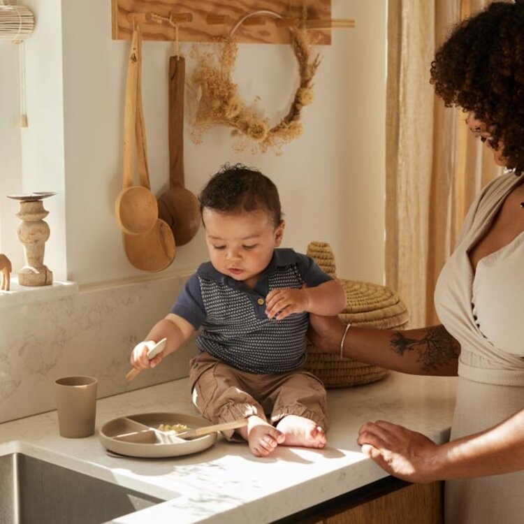 DIRKJE BABY JONGENS POLO BLAUW