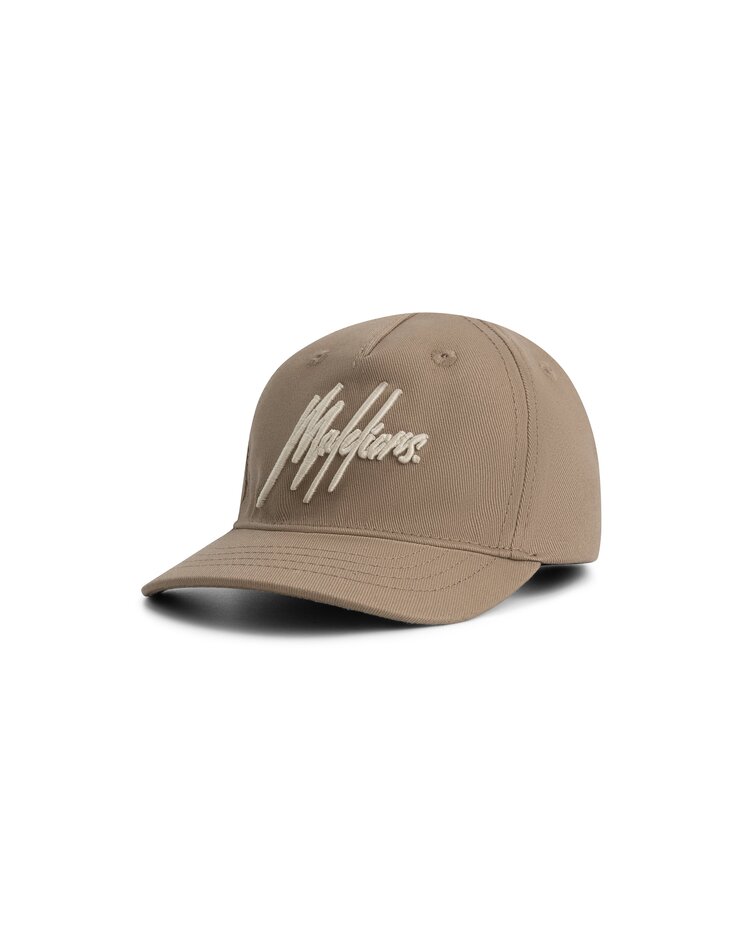 MALELIONS BABY SIGNATURE CAP TAUPE