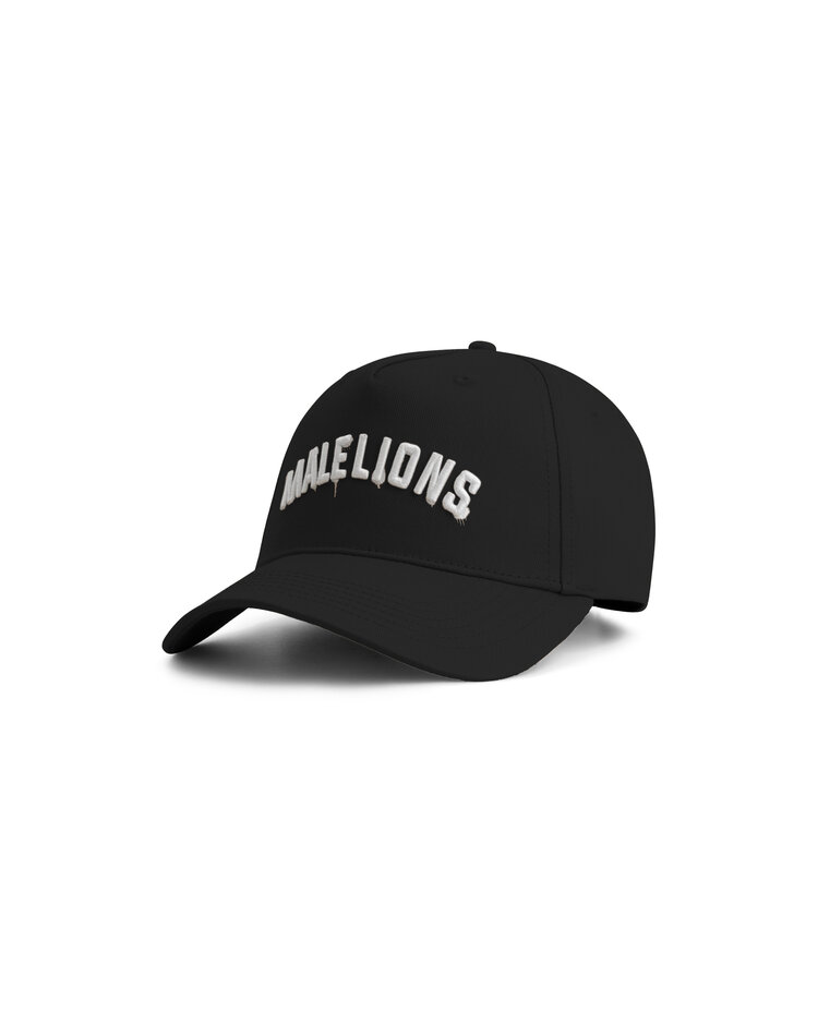MALELIONS JUNIOR PAINT CAP ZWART