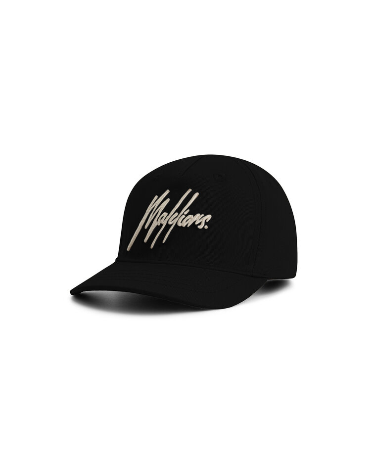 MALELIONS BABY SIGNATURE CAP ZWART