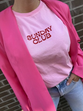 DAMES T-SHIRT SUNDAY CLUB