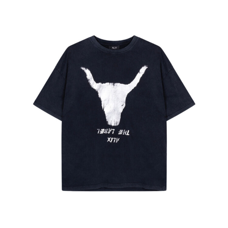 ALIX SILVER BULL T-SHIRT