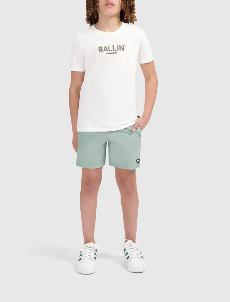 BALLIN JUNIOR ICON SWIM SHORTS GROEN