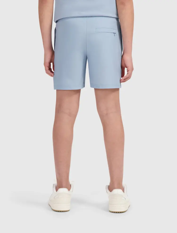 BALLIN JUNIOR DUAL LINE LOGO SWIM SHORTS