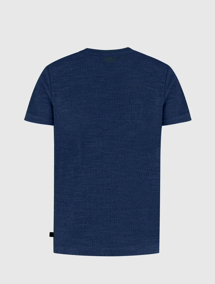BALLIN JUNIOR BOUCLÉ T-SHIRT NAVY