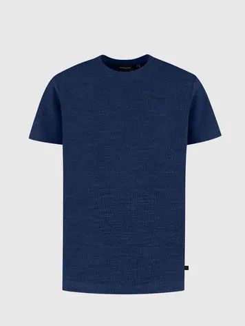BALLIN JUNIOR BOUCLÉ T-SHIRT NAVY
