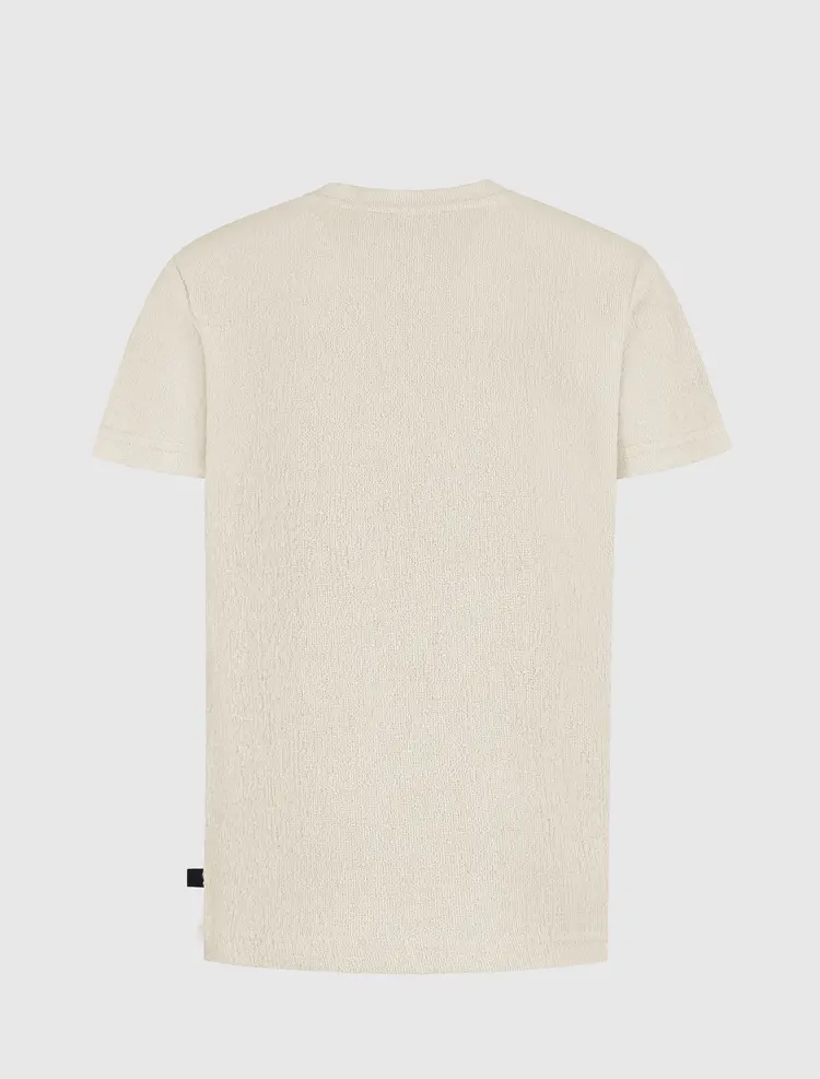 BALLIN JUNIOR BOUCLÉ T-SHIRT BEIGE