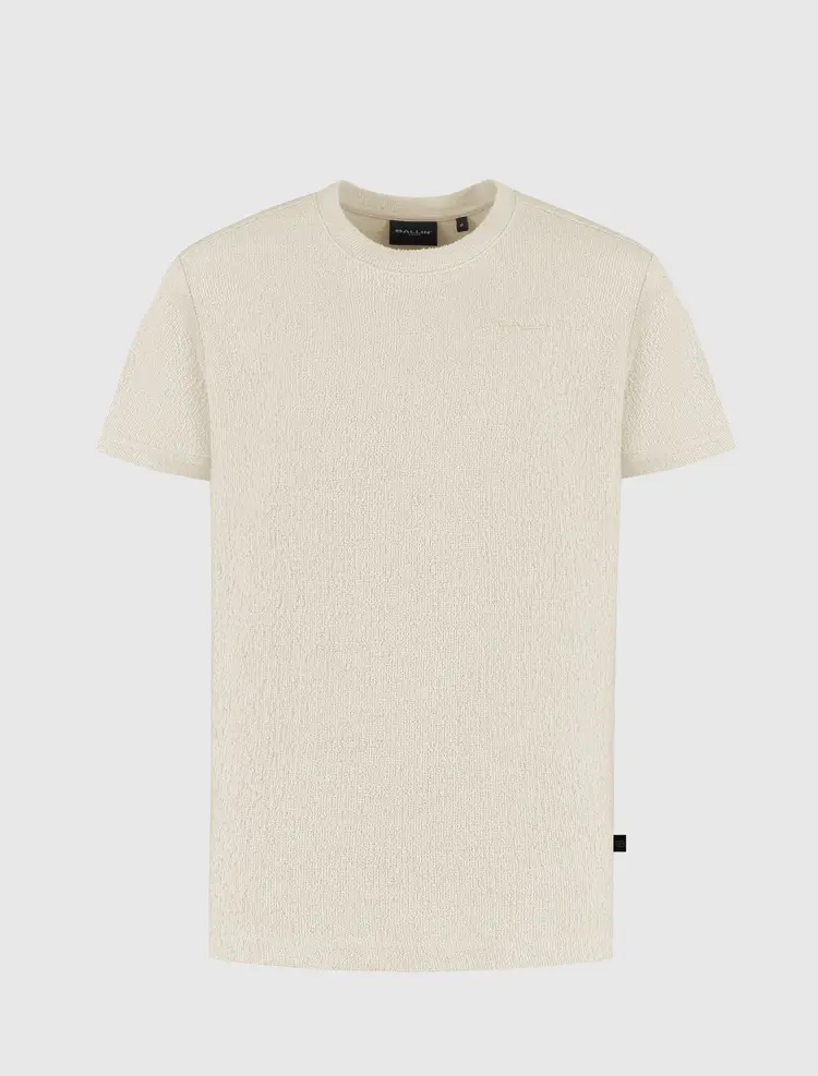BALLIN JUNIOR BOUCLÉ T-SHIRT BEIGE
