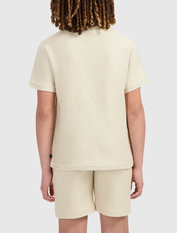 BALLIN JUNIOR BOUCLÉ T-SHIRT BEIGE