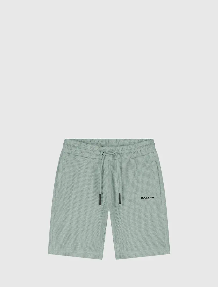 BALLIN JUNIOR WAFFLE LOGO SWEATSHORTS