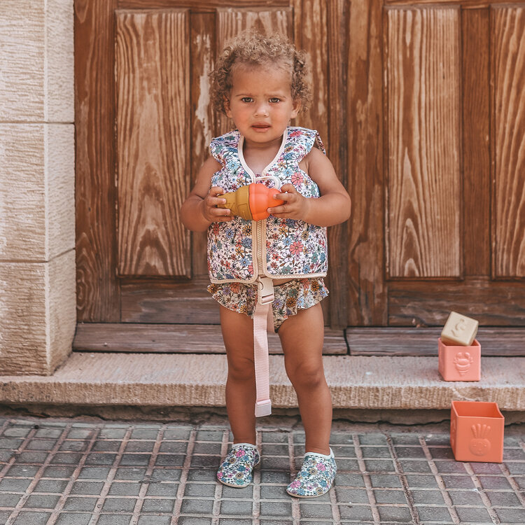 2PACK MEISJES ZWEMBROEKJE FLOWER BUD X SPARKLY FLEURS