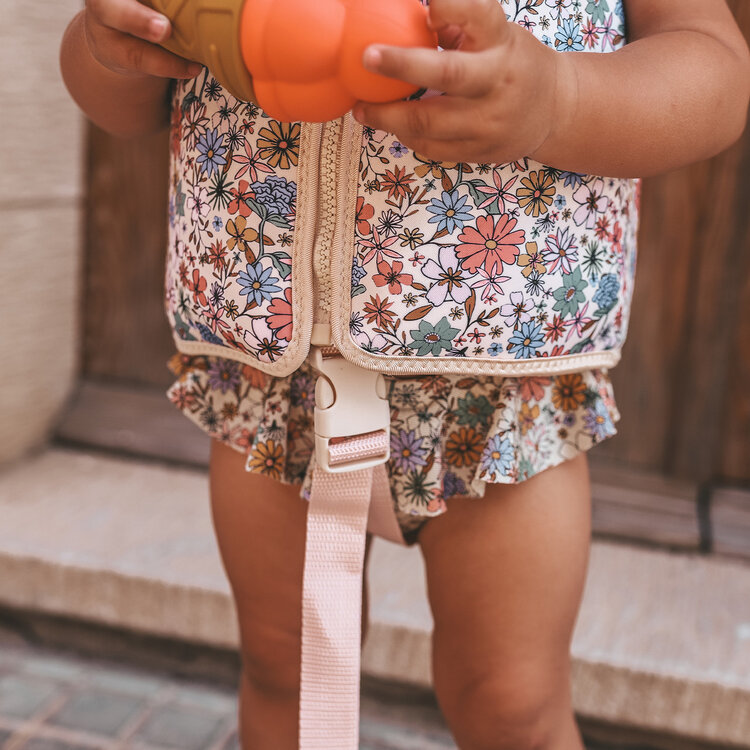 2PACK MEISJES ZWEMBROEKJE FLOWER BUD X SPARKLY FLEURS