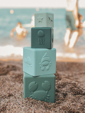 STRANDSPEELGOED STAPELTOREN BLAUW