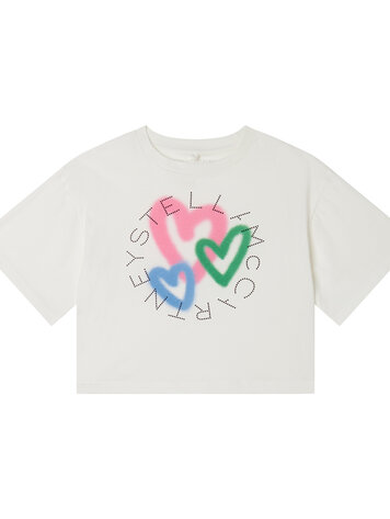 STELLA T-SHIRT GRAFFITI HEARTS