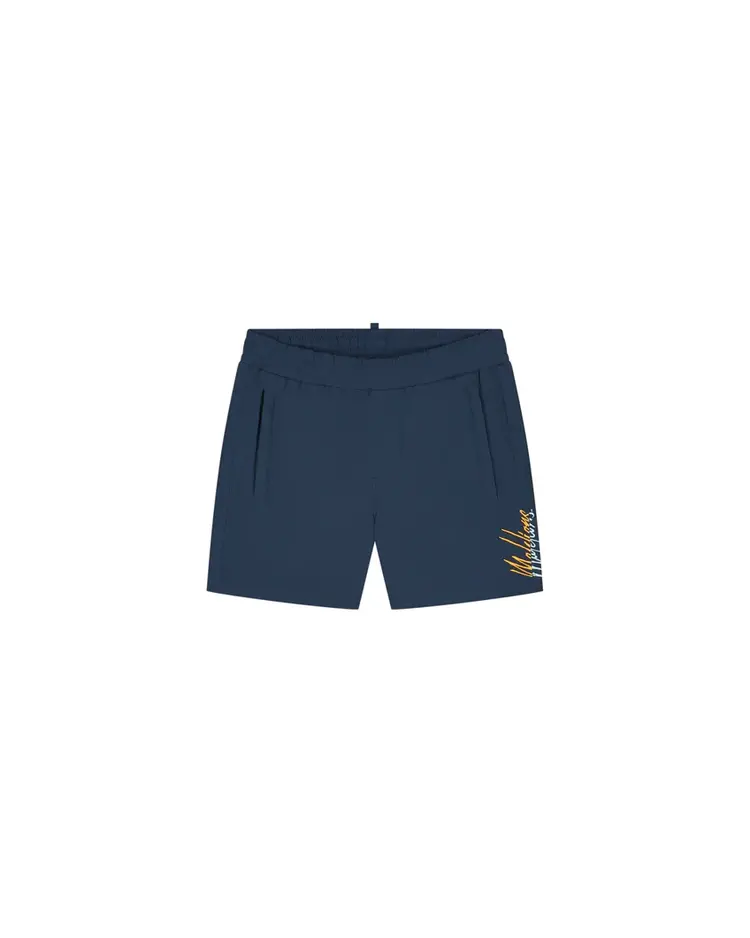 MALELIONS JUNIOR SPLIT SWIM SHORT NAVY