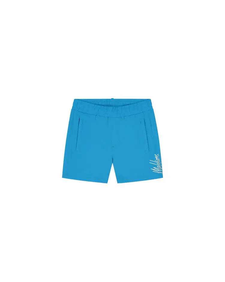 MALELIONS JUNIOR SPLIT SWIM SHORT AQUA BLUE