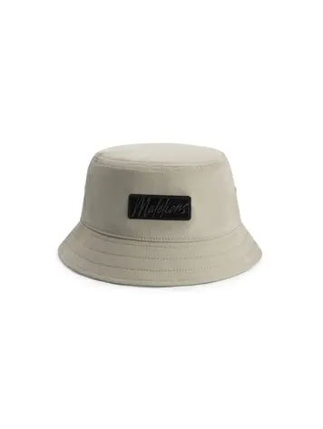 MALELIONS JUNIOR CRINKLE BUCKET HAT TAUPE